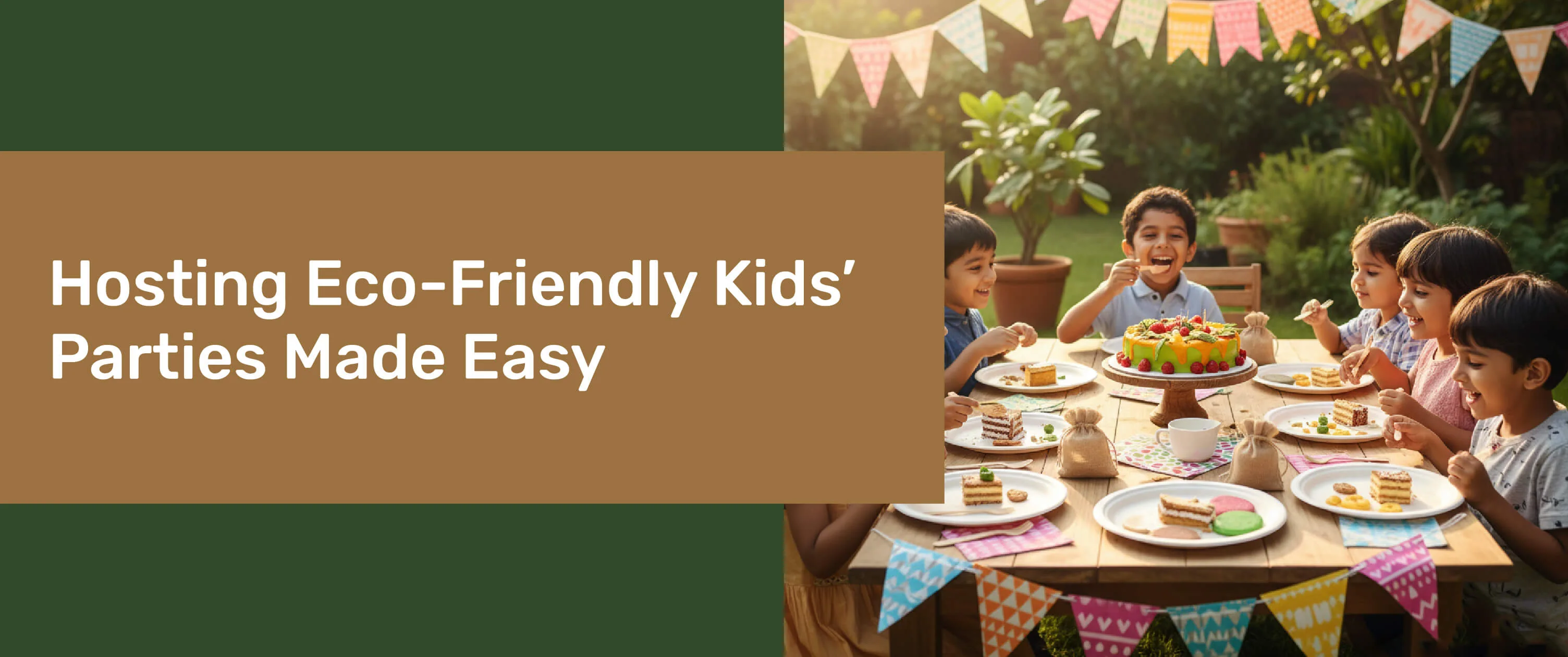 CELEBRATING RESPONSIBLY: HOSTING ECO-FRIENDLY KIDS' PARTIES MADE EASY