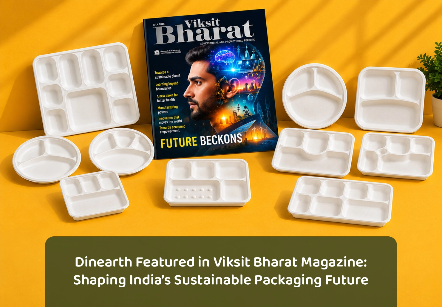 Dinearth Featured in Viksit Bharat Magazine