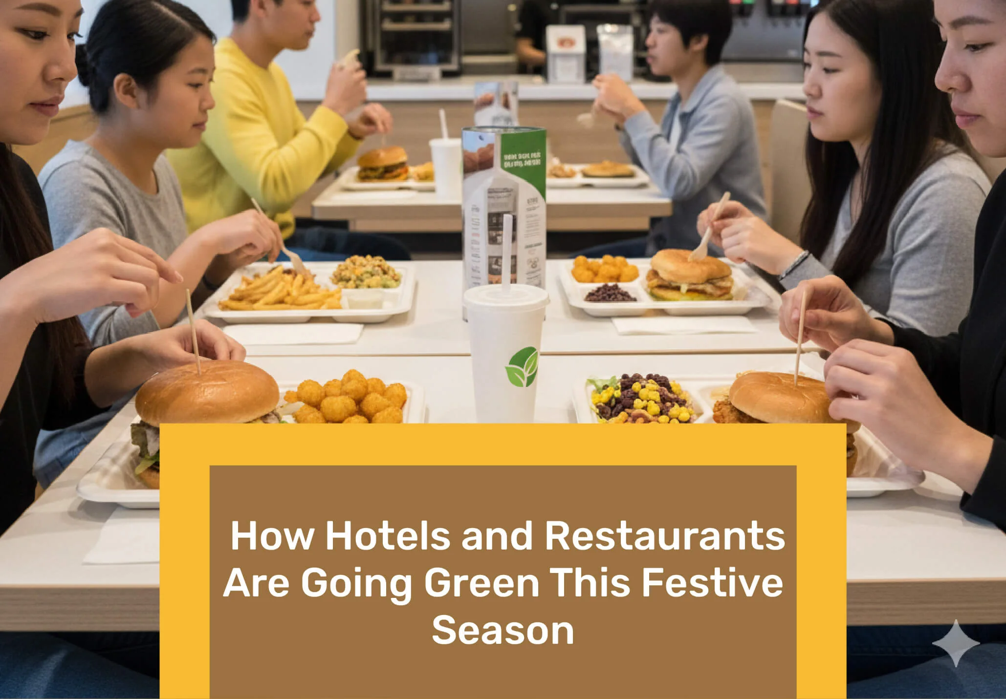 How Hotels and Restaurants Are Going Green This Festive Season