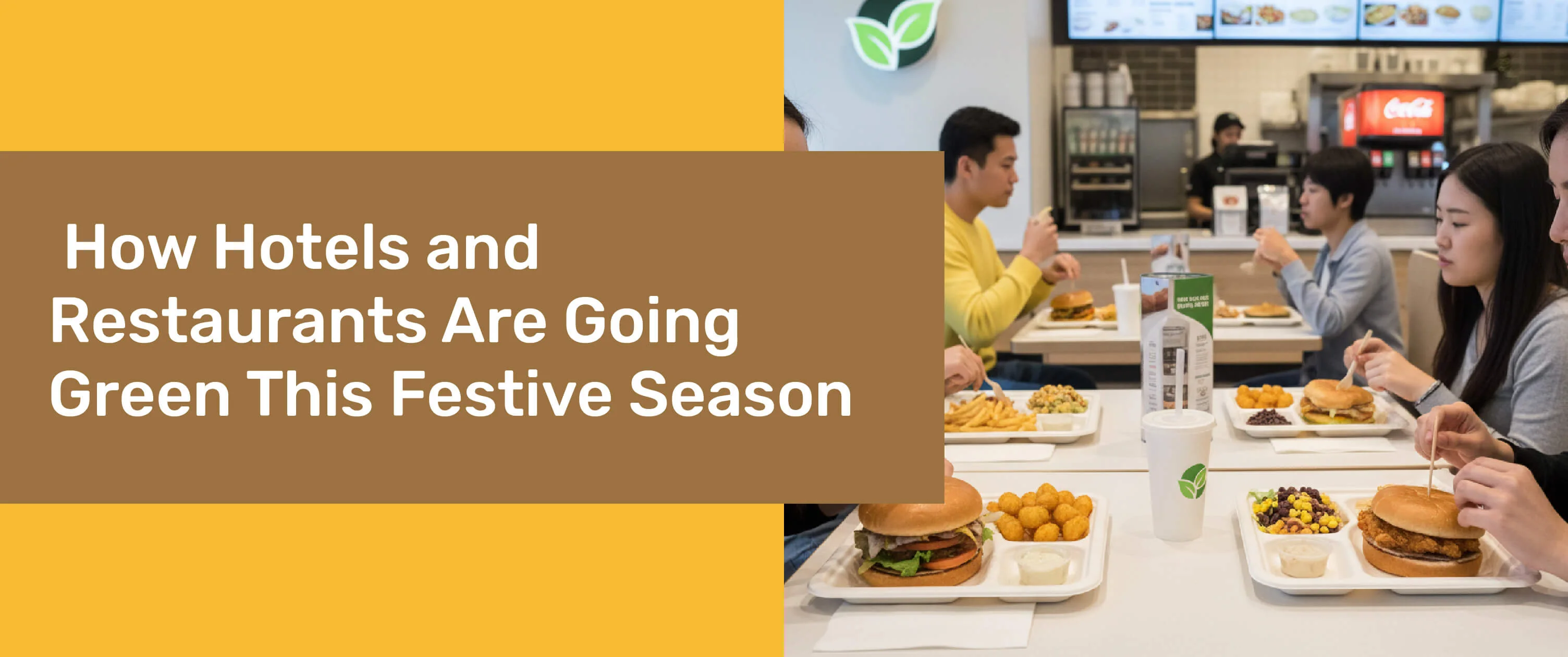 How Hotels and Restaurants Are Going Green This Festive Season