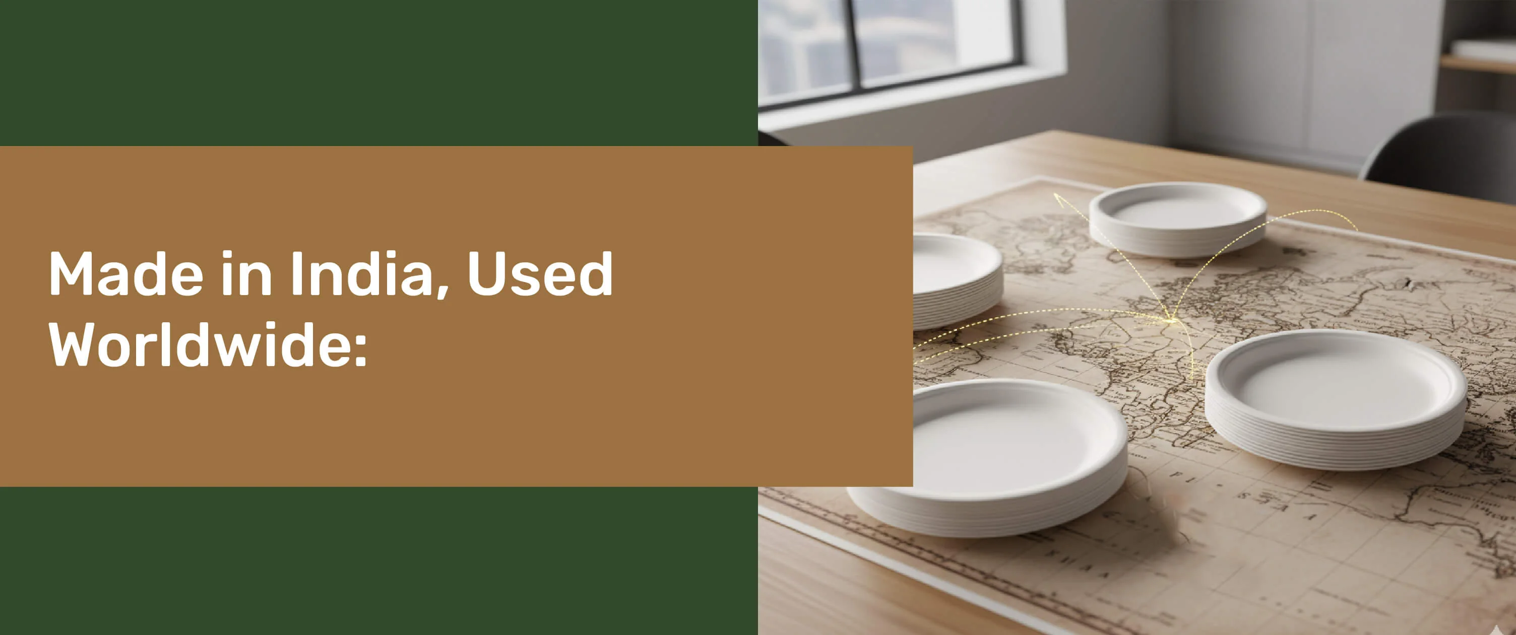 MADE IN INDIA, USED WORLDWIDE: HOW DINEARTH'S BAGASSE PRODUCTS ARE REDEFINING EXPORTS MADE IN INDIA, USED WORLDWIDE: HOW DINEARTH'S BAGASSE PRODUCTS ARE REDEFINING EXPORTS