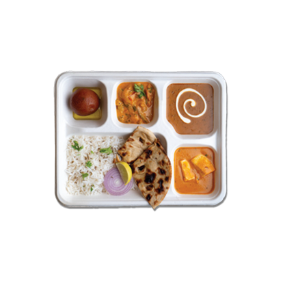 Bagasse Compartment Plates